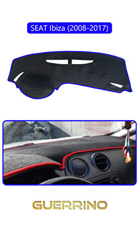 SEAT Ibiza (2008-2017)TORPİDO KORUMA HALISI MAVİ KENAR