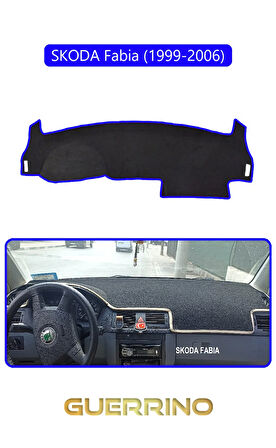 SKODA Fabia (1999-2006)TORPİDO KORUMA HALISI MAVİ KENAR