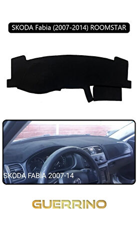 SKODA Fabia (2007-2014) ROOMSTARTORPİDO KORUMA HALISI SİYAH KENAR