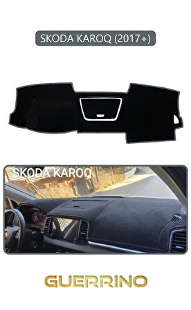 SKODA KAROQ 2017+TORPİDO KORUMA HALISI GRİ KENAR