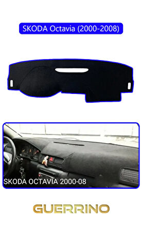 SKODA Octavia (2000-2008)TORPİDO KORUMA HALISI MAVİ KENAR