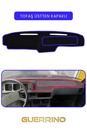 TOFAŞ ÜSTTEN KAPAKLITORPİDO KORUMA HALISI MAVİ KENAR