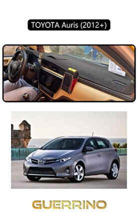 TOYOTA Auris (2012-2013)TORPİDO KORUMA HALISI SİYAH KENAR