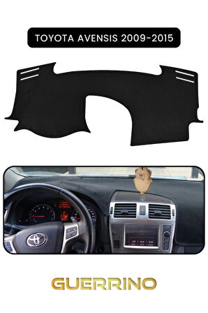 TOYOTA Avensis (2009-2015)TORPİDO KORUMA HALISI SİYAH KENAR