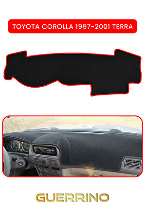 TOYOTA Corolla (1997-2001) TERRATORPİDO KORUMA HALISI KIRMIZI KENAR