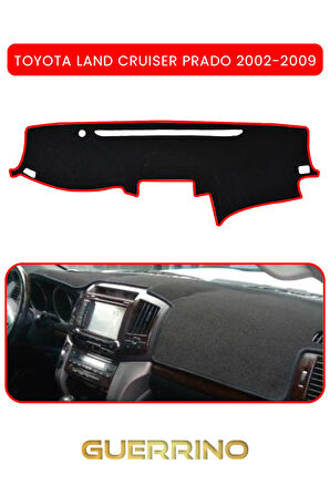 TOYOTA LAND CRUISER PRADO 2002-2009TORPİDO KORUMA HALISI KIRMIZI KENAR