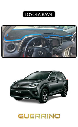 TOYOTA RAV4 TORPİDO KORUMA HALISI SİYAH KENAR