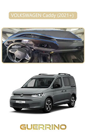VOLKSWAGEN Caddy (2021+) TORPİDO KORUMA HALISI BEJ KENAR