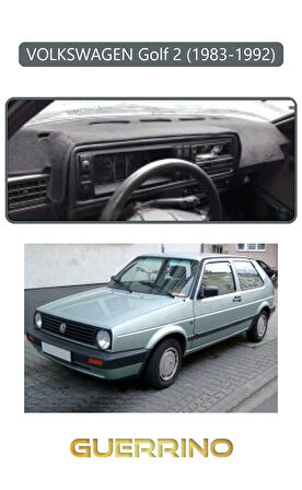 VOLKSWAGEN Golf 2(1983-1992)TORPİDO KORUMA HALISI GRİ KENAR