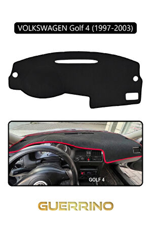 VOLKSWAGEN Golf 4 (1997-2003) TORPİDO KORUMA HALISI SİYAH KENAR