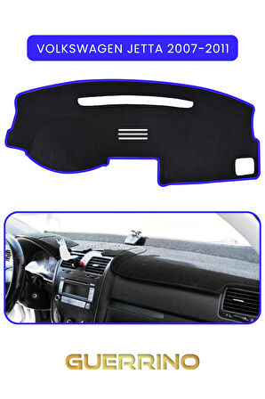 VOLKSWAGEN Jetta (2007-2011)TORPİDO KORUMA HALISI MAVİ KENAR