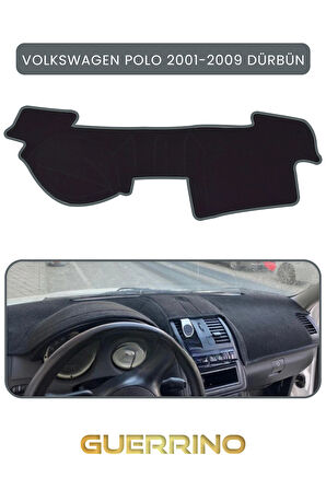 VOLKSWAGEN Polo (2001-2009) DÜRBÜN  TORPİDO KORUMA HALISI GRİ KENAR