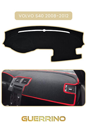 VOLVO S40 (2008-2012)TORPİDO KORUMA HALISI BEJ KENAR