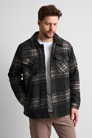 ALEXANDERGARDI ERKEK EKOSELİ CEP DETAYLI YÜNLÜ CEKET (EC-1005)