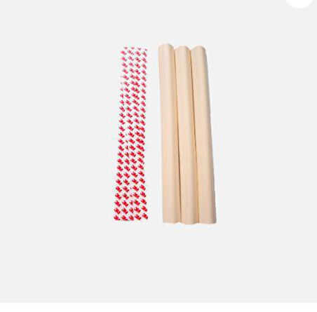 3'lü 40 cm Kauçuk Jumbo Kenar Koruyucu Krem