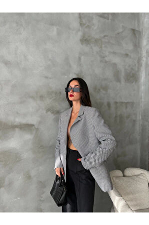 Kazayağı Blazer Ceket