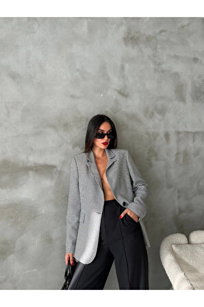 Kazayağı Blazer Ceket