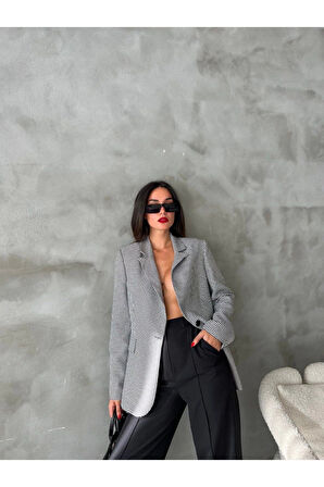 Kazayağı Blazer Ceket