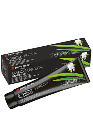 Pierre Cardin Bambu Kömürlü Diş Macunu – Doğal Beyazlatıcı & Ferah Nefes – 75 ml- Natural Whitening Toothpaste – Bamboo Charcoal Power 2'li Set 