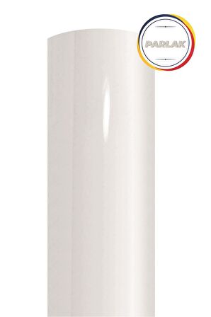 Parlak Beyaz Kendinden Yapışkanlı Kaplama Folyosu 50 CM X 2 MT