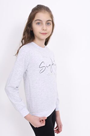 OUT OF SİGHT BASKILI SWEATSHIRT ECCK-OLC-3895-6