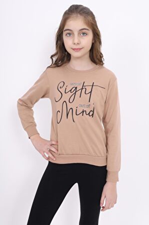 OUT OF SİGHT BASKILI SWEATSHIRT ECCK-OLC-3895-6