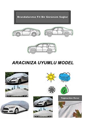 FORD FIESTA Uyumlu Oto Branda - Su Geçirmez Araç Çadırı HB1