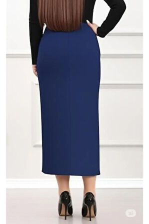 CEPLİ (DÜGME DETAYLI 93-94cm) KALEM ETEK