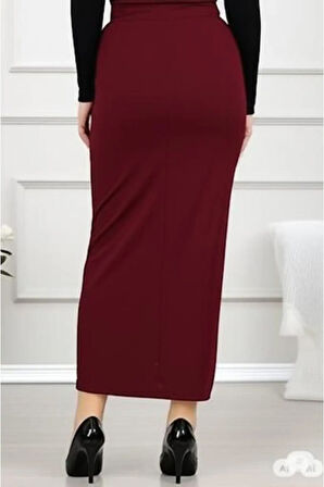 CEPLİ (DÜGME DETAYLI 93-94cm) KALEM ETEK