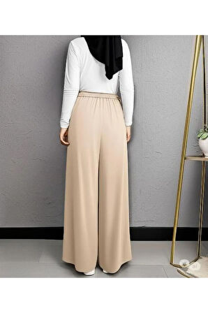 SCUBA KREP BOLPAÇA KUŞAKLI PANTOLON
