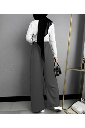 SCUBA KREP BOLPAÇA KUŞAKLI PANTOLON