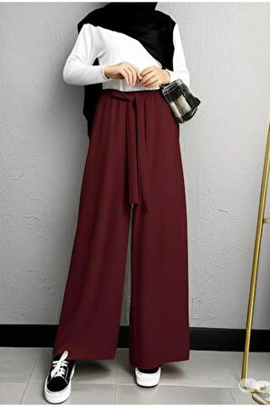 SCUBA KREP BOLPAÇA KUŞAKLI PANTOLON