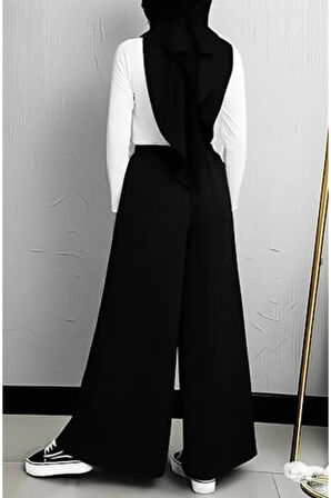 SCUBA KREP BOLPAÇA KUŞAKLI PANTOLON