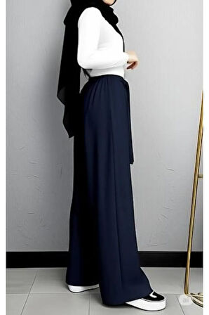 SCUBA KREP BOLPAÇA KUŞAKLI PANTOLON