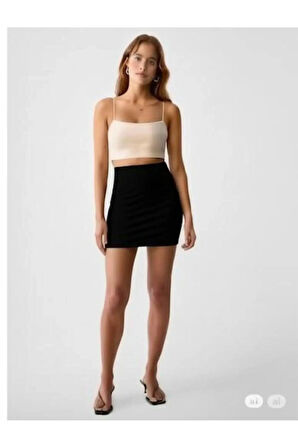 SCUBA KREP MİNİ ETEK