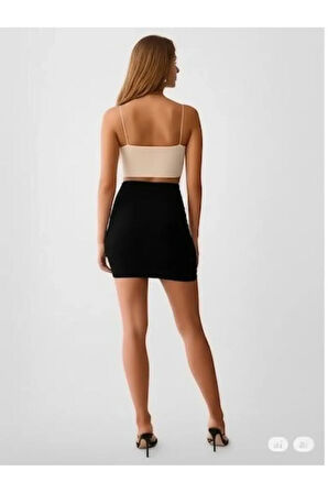 SCUBA KREP MİNİ ETEK