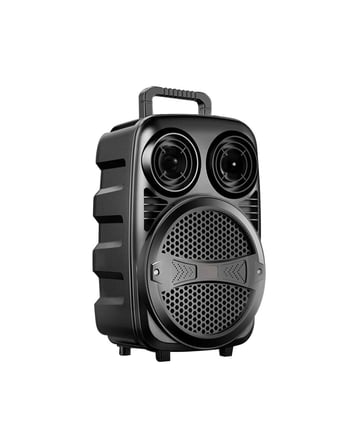 RGB Işıklı Bluetooth Karaoke Hoparlör Mikrofonlu USB TF Kart Destekli Taşınabi