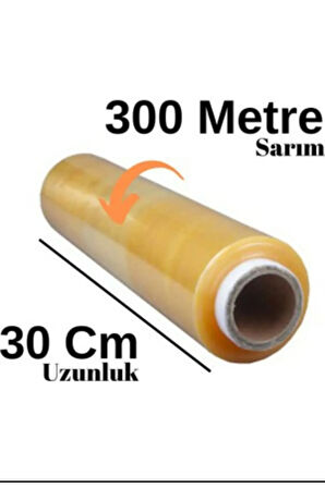 GIDA STREÇ FİLM 30 CM X 300 METRE (3 ADET)