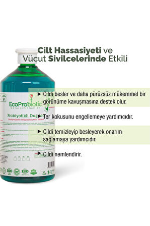 Besleyici Nemlendirici Ter Kokusu Önleyici Duş Jeli Arındırıcı Etki 1 Lt