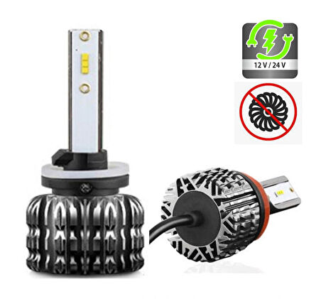 Femex Eco Power H27 Şimşek Etkili Led Xenon 36W 6.000 Lumen Fansız