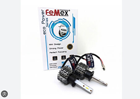 Femex Eco Power H3 Şimşek Etkili Led Xenon 36W 6.000 Lumen Fansız