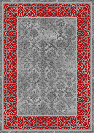 Pamuk Dokuma Taban Kaymaz Yıkanabilir Klasik Desenli  Salon Halısı Mutfak Halısı Koridor Halısı