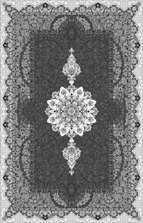 Pamuk Dokuma Taban Kaymaz Yıkanabilir Klasik Desenli  Salon Halısı Mutfak Halısı Koridor Halısı