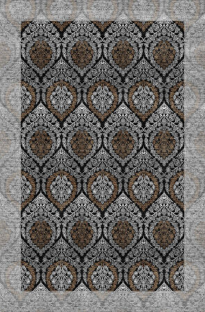 Pamuk Dokuma Taban Kaymaz Yıkanabilir Klasik Desenli  Salon Halısı Mutfak Halısı Koridor Halısı