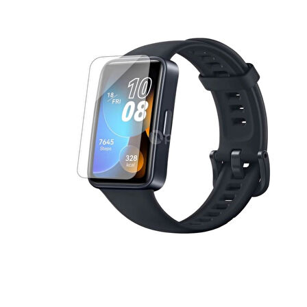 Huawei Band 10 ile Uyumlu Hidrojel Nano Film Ekran Koruyucu (2 Adet)