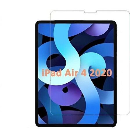 ECRMOBILE  iPad Air 4.nesil (2020) 10.9" (A2316/A2324/A2325/A2072) Ekran Koruyucu Nano Esnek Cam