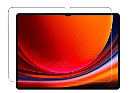 Samsung Tab S10 Plus 2024 Tablet Ekran Koruyucu 9H Esnek Nano 12.4 Inç Uyumlu ŞEFFAF 