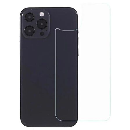 ECR Apple Iphone 14 Pro ile Uyumlu Arka Kırılmaz Esnek Nano Koruyucu
