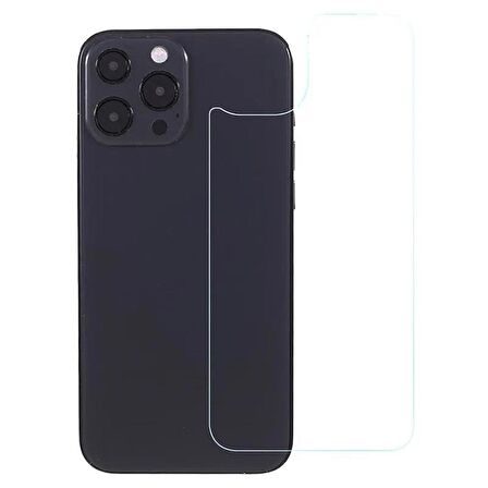 ECR Apple Iphone 14 Pro Max ile Uyumlu Arka Esnek Nano Koruyucu