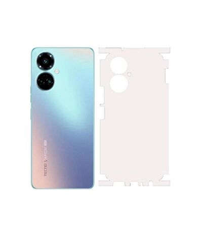 Tecno Camon 19 Pro ile Uyumlu MAT Arka Kaplama